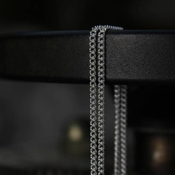 - a , silver Jewellery by Fay Page, measuring 41 x 1 cm (H x W) £28